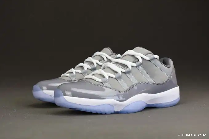 Rep LUCY Air 11 Cool 528895-003 Jordan Grey Low 0508